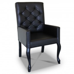 Fotelik pikowany wąski