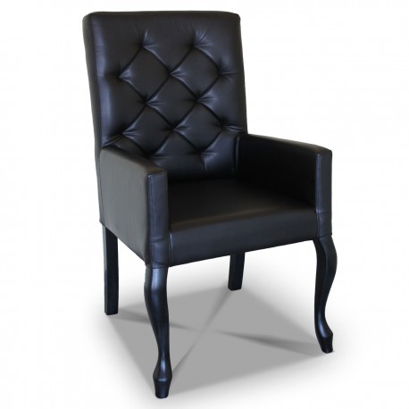 Fotelik pikowany wąski