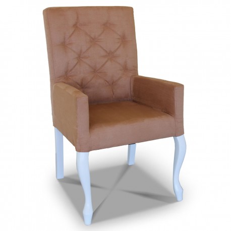 Fotelik pikowany wąski