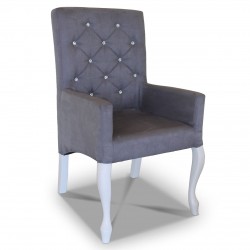 Fotelik pikowany skośny