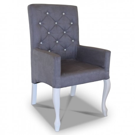 Fotelik pikowany skośny