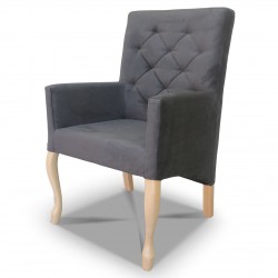 Fotelik pikowany skośny