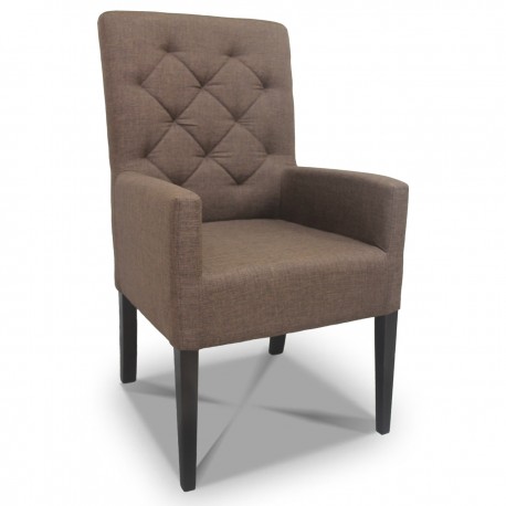 Fotelik pikowany prosty