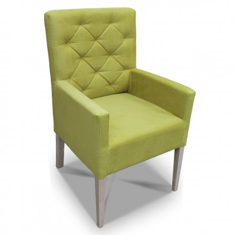 Fotelik pikowany prosty