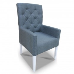 Fotelik pikowany prosty