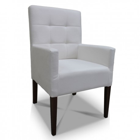 Fotelik pikowany prosty