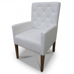 Fotelik pikowany prosty