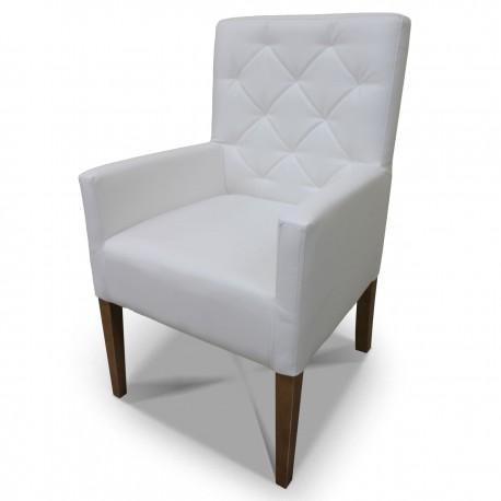 Fotelik pikowany prosty