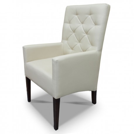 Fotelik pikowany skośny