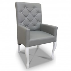 Fotelik pikowany skośny