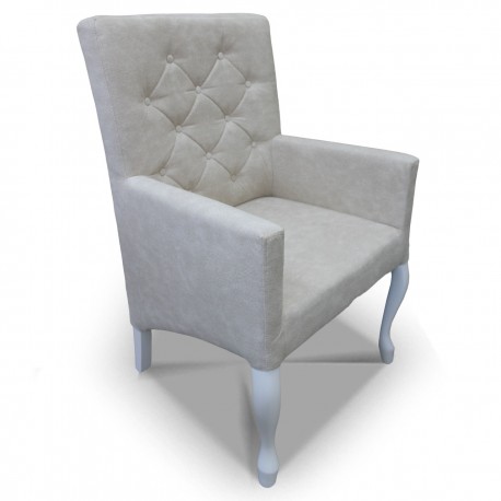 Fotelik pikowany skośny