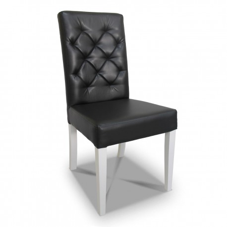 Krzesło pikowane wąskie