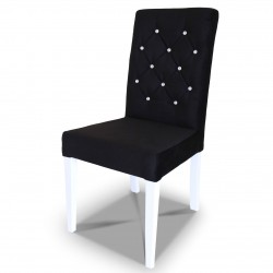 Krzesło pikowane wąskie