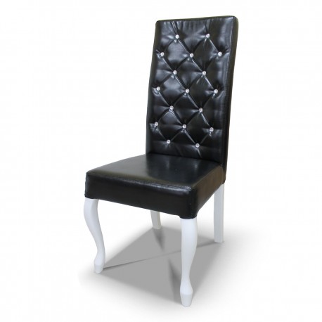 Krzesło pikowane wąskie