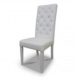 Krzesło pikowane wąskie