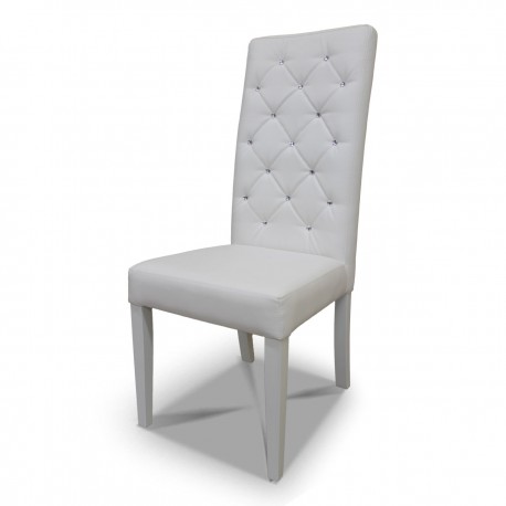 Krzesło pikowane wąskie