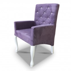 Fotelik pikowany skośny