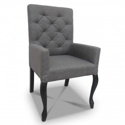 Fotelik pikowany wąski