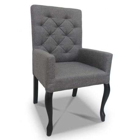 Fotelik pikowany wąski