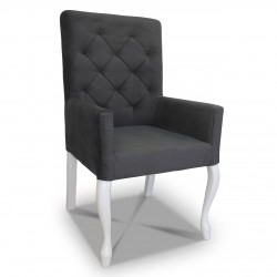 Fotelik pikowany wąski