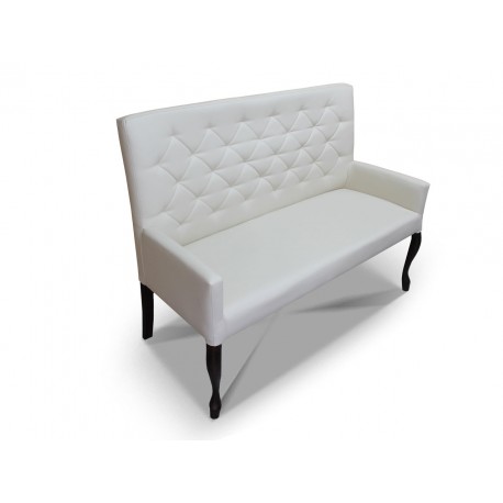 Ławka pikowana wąska