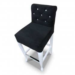 Hoker pikowany prosty z wałkiem