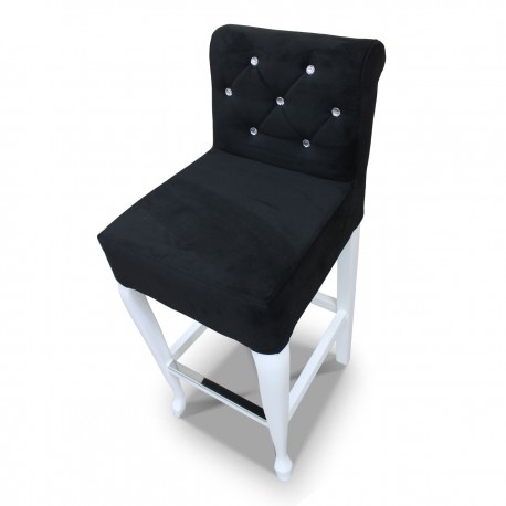 Hoker pikowany prosty z wałkiem